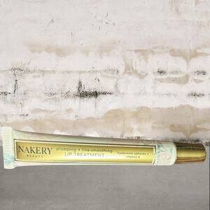 Nakery Beauty Plumping + Line-Smoothing Lip Treatment in Clear NEW